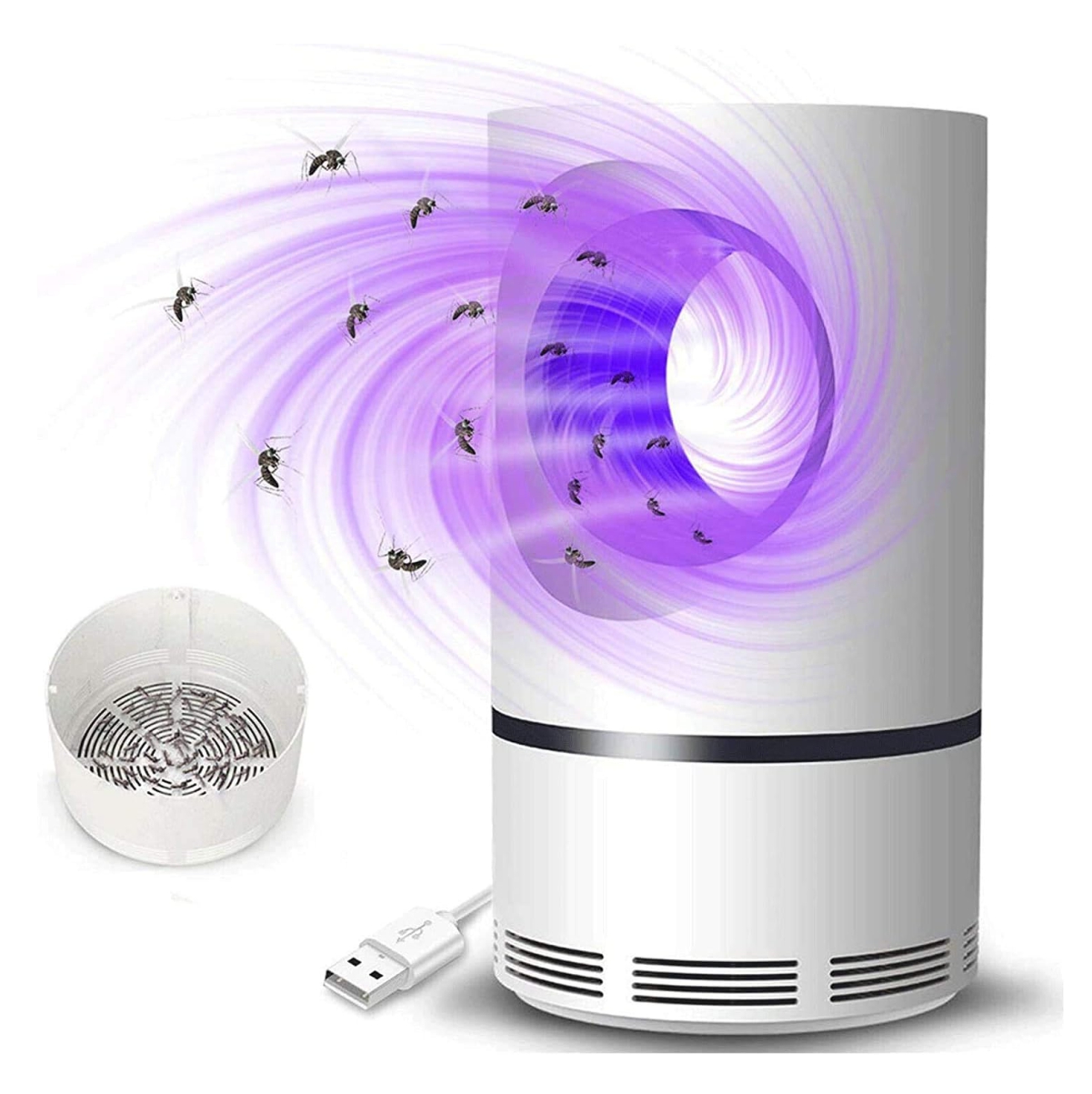 Miniatura 5 de Lampara Mata Mosquitos Zancudos Luz Uv